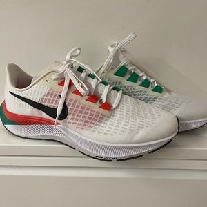 Nike Air Zoom Pegasus 37 Eliud Kipchoge, White/Chile Red/Lucky Green/Black